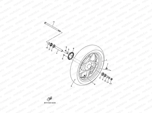 FRONT WHEEL