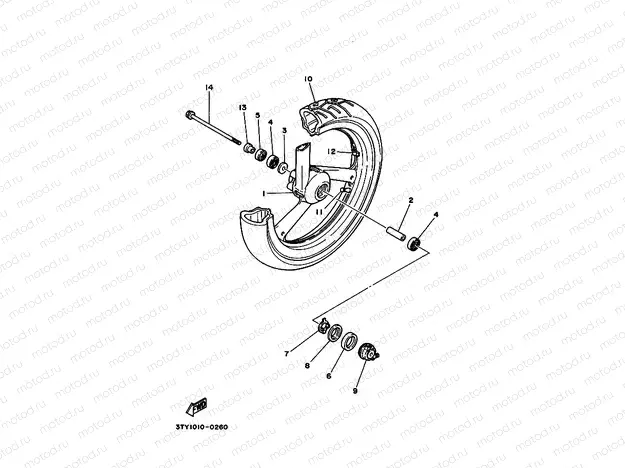 FRONT WHEEL