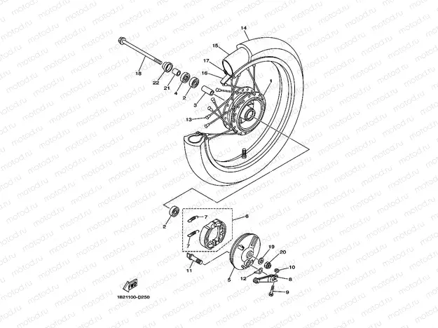 FRONT WHEEL