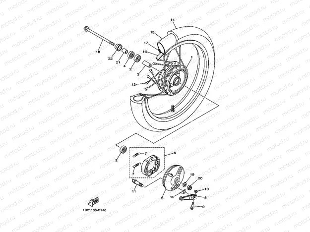 FRONT WHEEL