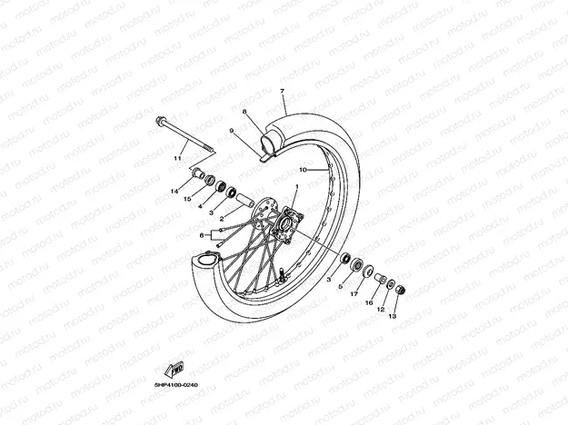 FRONT WHEEL