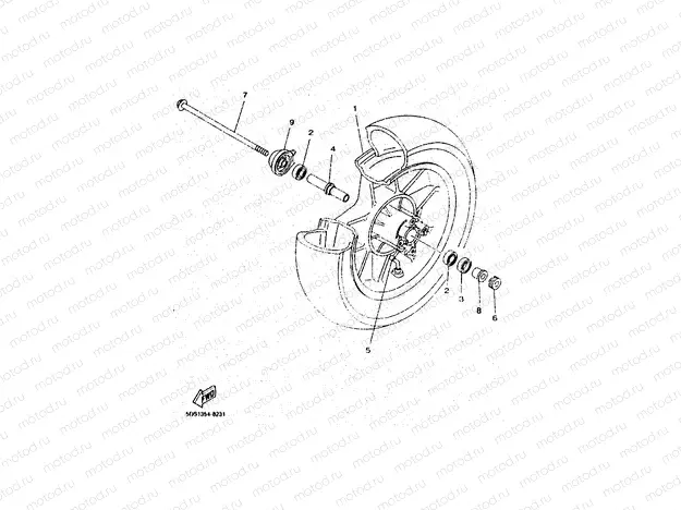 FRONT WHEEL