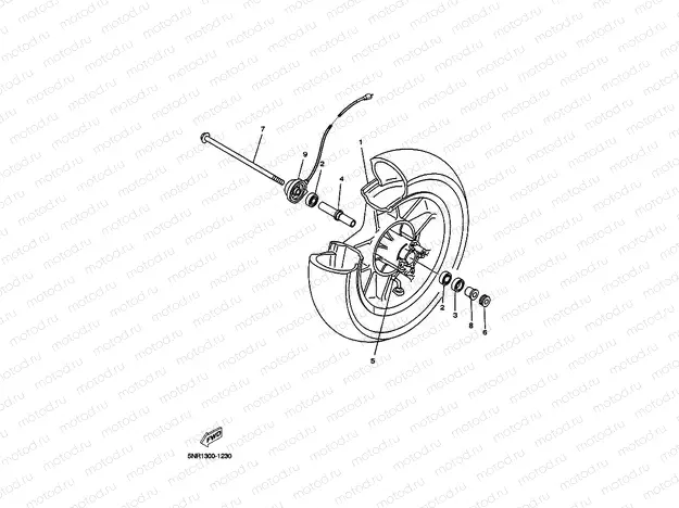 FRONT WHEEL