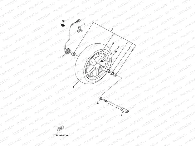 FRONT WHEEL