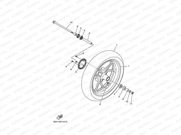 FRONT WHEEL