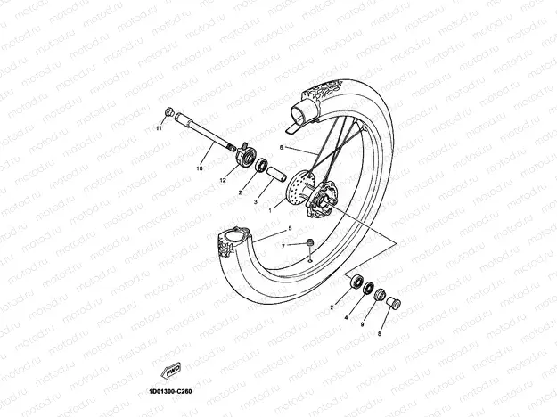 FRONT WHEEL