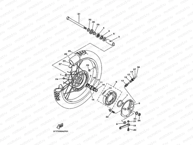 FRONT WHEEL