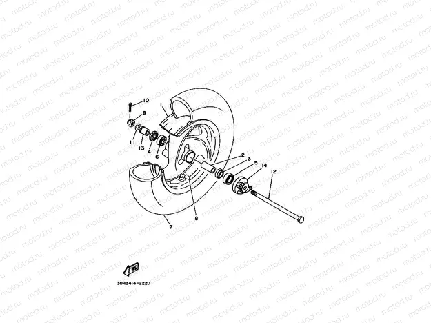 FRONT WHEEL