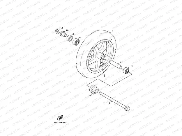 FRONT WHEEL