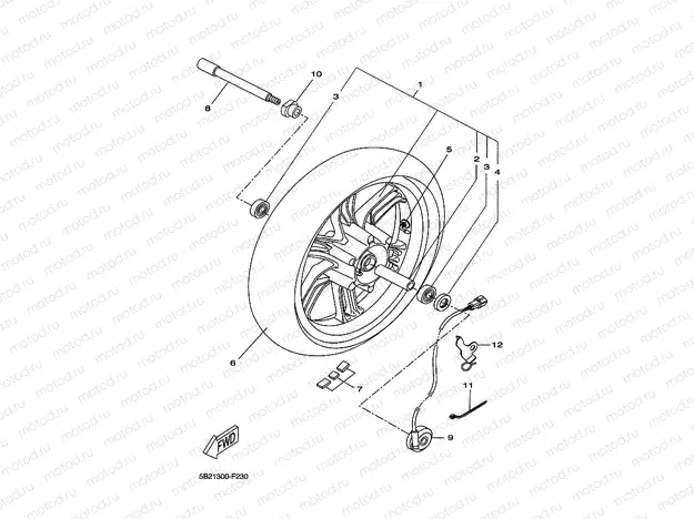 FRONT WHEEL