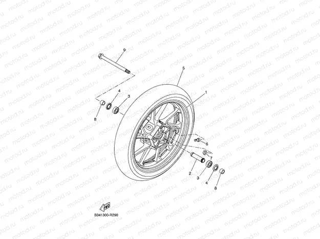 FRONT WHEEL
