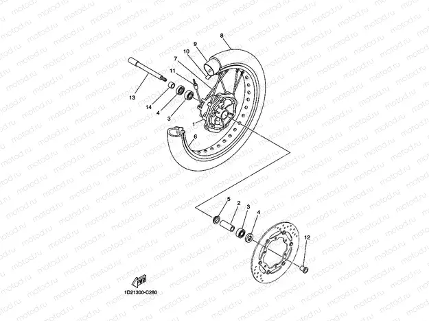 FRONT WHEEL