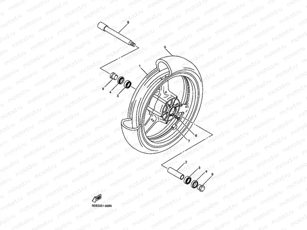 FRONT WHEEL
