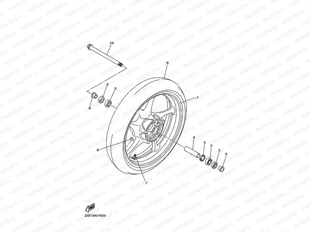 FRONT WHEEL