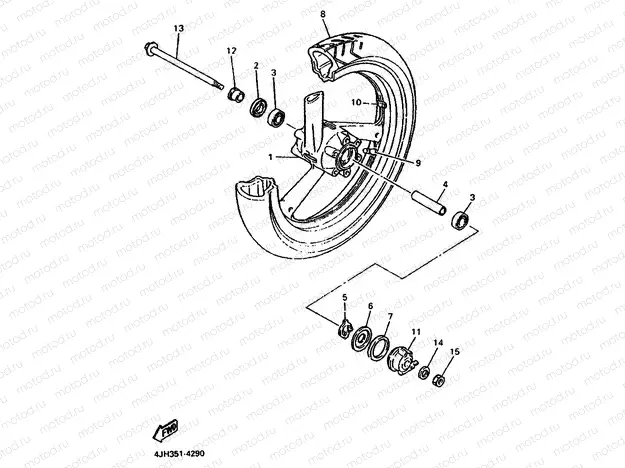 FRONT WHEEL