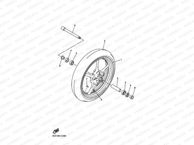FRONT WHEEL