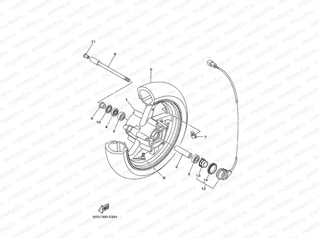FRONT WHEEL