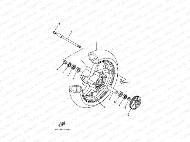 FRONT WHEEL