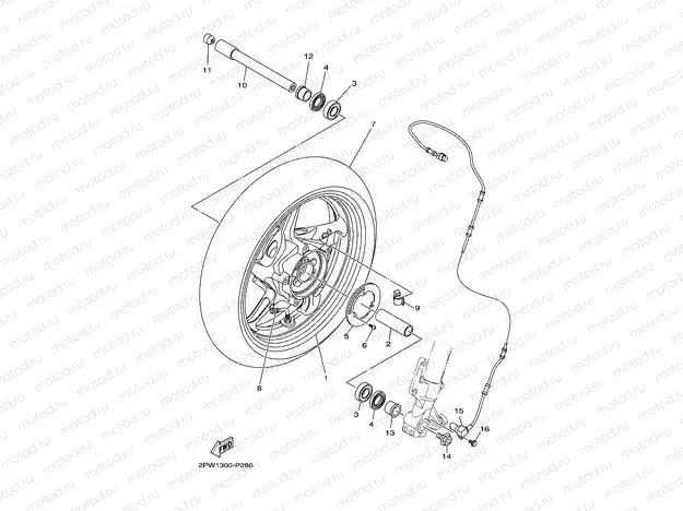 FRONT WHEEL
