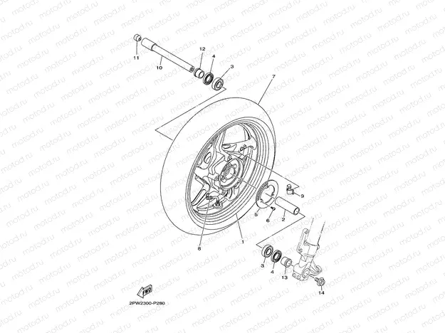 FRONT WHEEL
