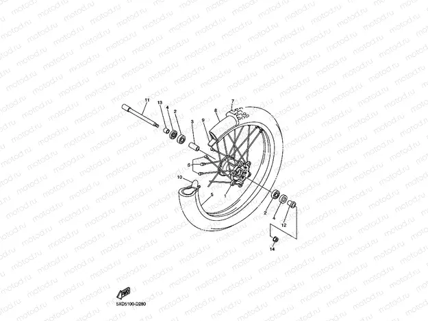 FRONT WHEEL