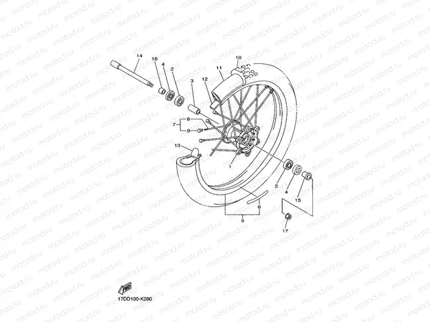 FRONT WHEEL