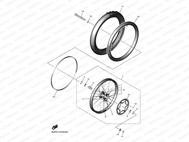 FRONT WHEEL