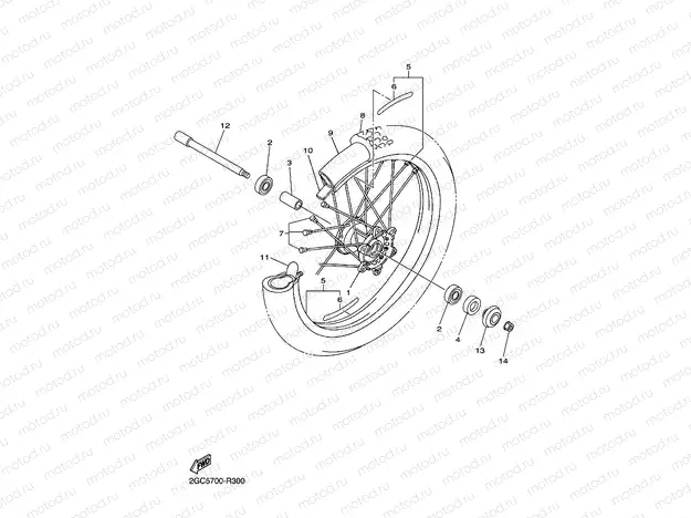 FRONT WHEEL