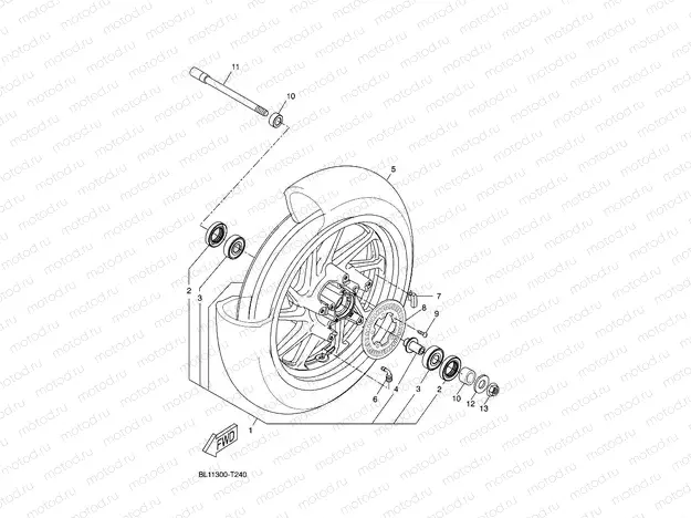 FRONT WHEEL