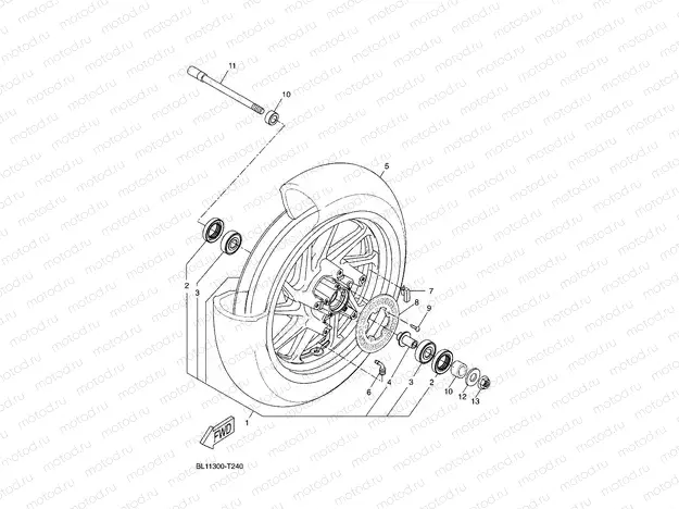 FRONT WHEEL