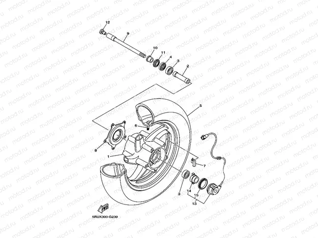 FRONT WHEEL