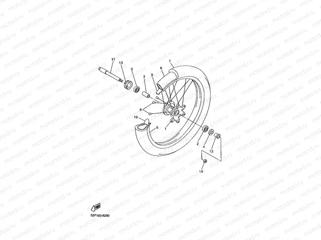FRONT WHEEL