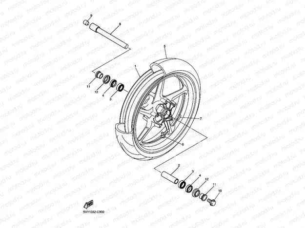 FRONT WHEEL