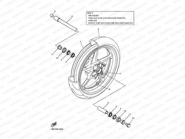 FRONT WHEEL