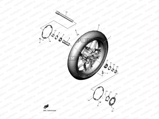 FRONT WHEEL