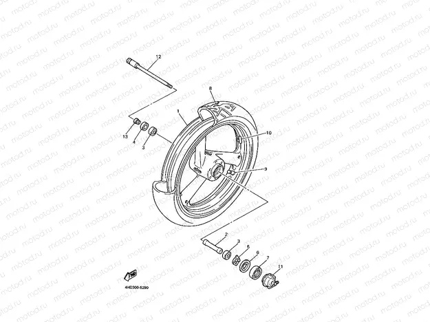 FRONT WHEEL