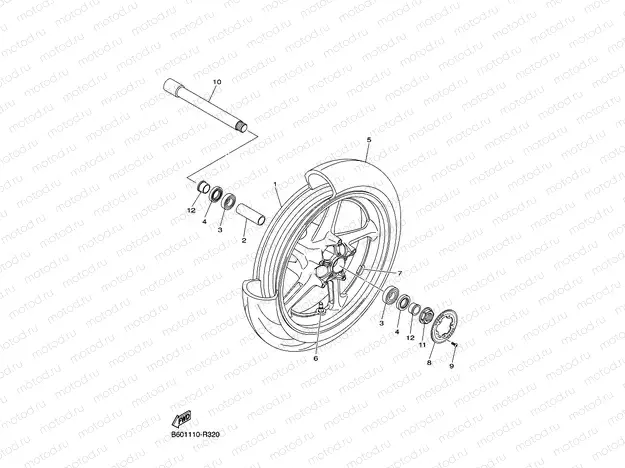 FRONT WHEEL
