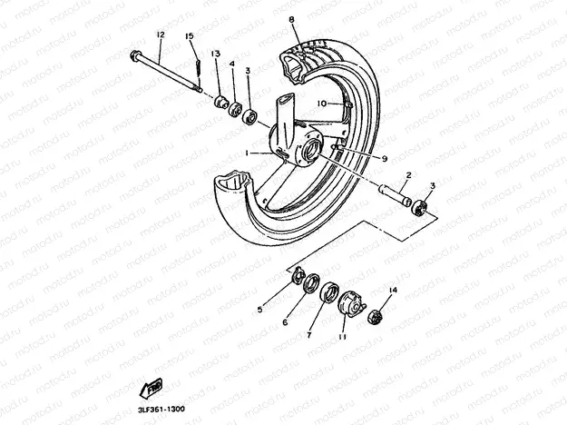 FRONT WHEEL