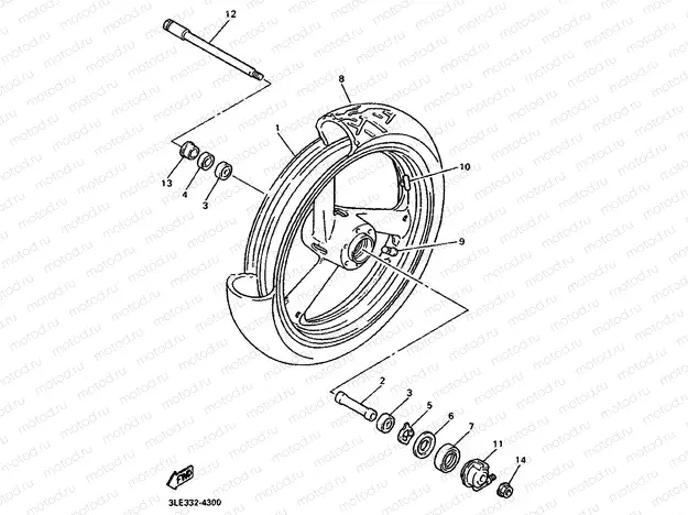 FRONT WHEEL