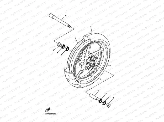 FRONT WHEEL