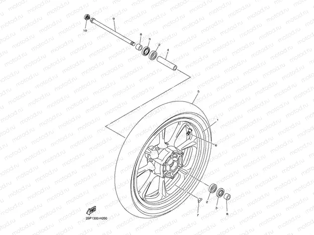 FRONT WHEEL