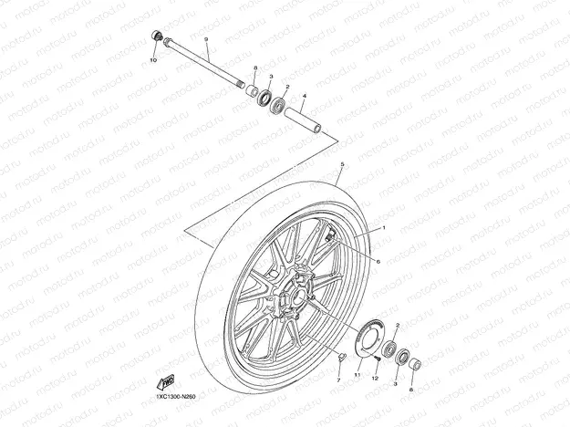 FRONT WHEEL