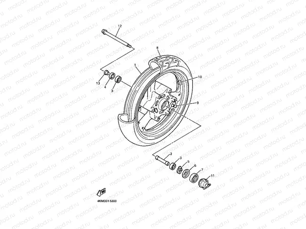FRONT WHEEL