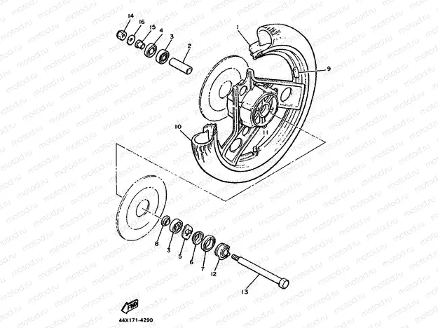 FRONT WHEEL