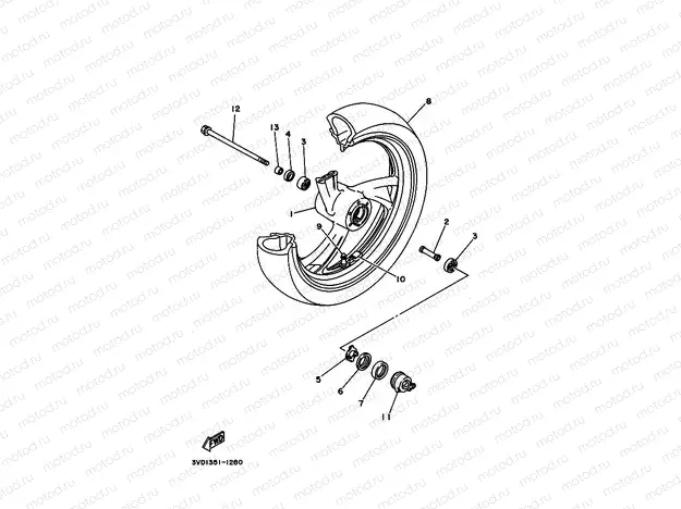 FRONT WHEEL
