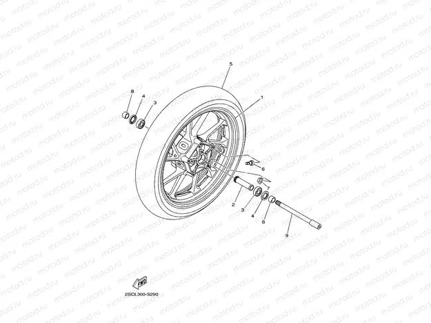 FRONT WHEEL