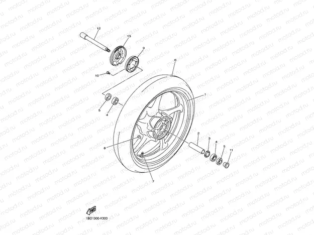 FRONT WHEEL