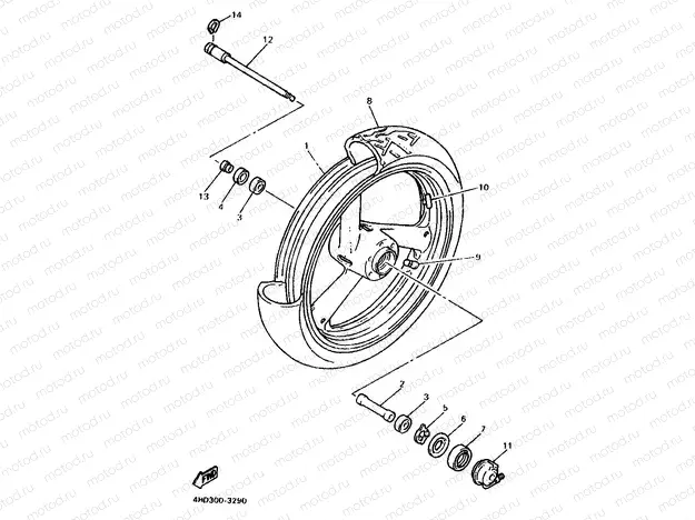 FRONT WHEEL