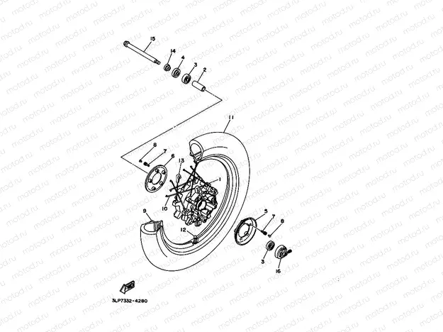 FRONT WHEEL