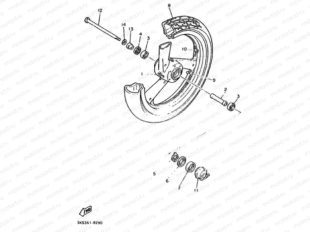 FRONT WHEEL